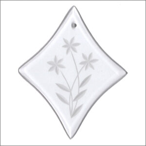 Bevel Ornament Engraved Diamond Bouquet 2