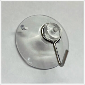 Medium Suction Cup with Metal Hook
