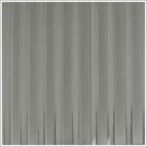 Clear Etched 1/2" Reed Glass (2-C1095)