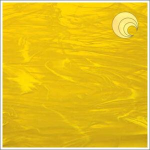 Oceanside Yellow & White Wispy Glass (369-1S-F)