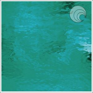 Oceanside Teal Green Waterglass (523-2W-F)