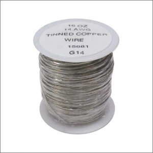 Tinned Copper Wire 14 gauge (1 lb.)