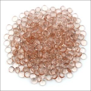 Quartz Pink 17-19mm Glass Nuggets (Gems)