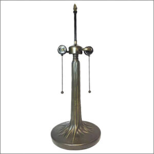Large Tree Trunk Lamp Base Antique Bronze Finish