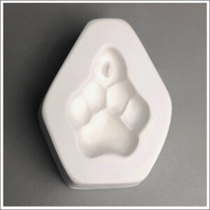 Paw Holey Mold 3.75"x3"x1.5" (LF196)