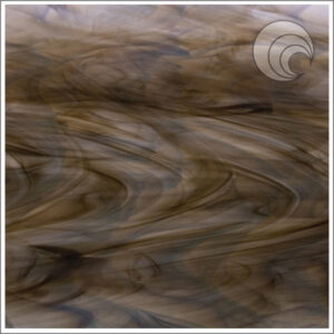 Oceanside White & Dark Bronze "Gray Blue" Glass (818-56S-F)