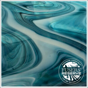 Oceanside Fusers’ Reserve "Deep Dive" Opal Art Glass (FR-87-F)