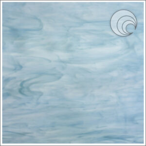 Oceanside White & Colonial Blue Opalescent Glass (838-52S-F)