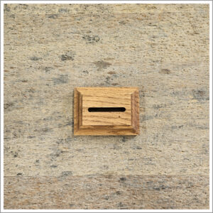 8836-0043 Oak Pedestal by Clarity