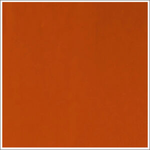Bullseye Burnt Orange Opalescent Double Rolled 90 C.O.E. Glass (000329-0030)